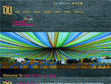 Tablet Screenshot of distinkthappeniings.com